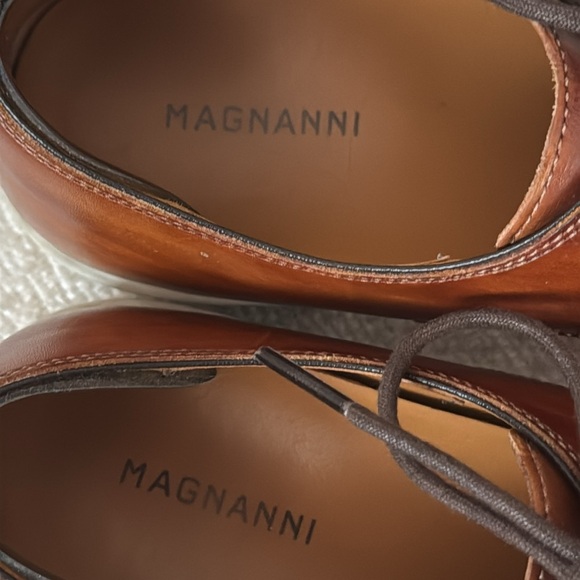Magnanni Lonzo Hybrid Dress Sneaker in Cognac Size 7.5 - Picture 8 of 10